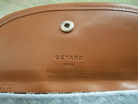 goyard bag serial number|how to find a goyard bag.